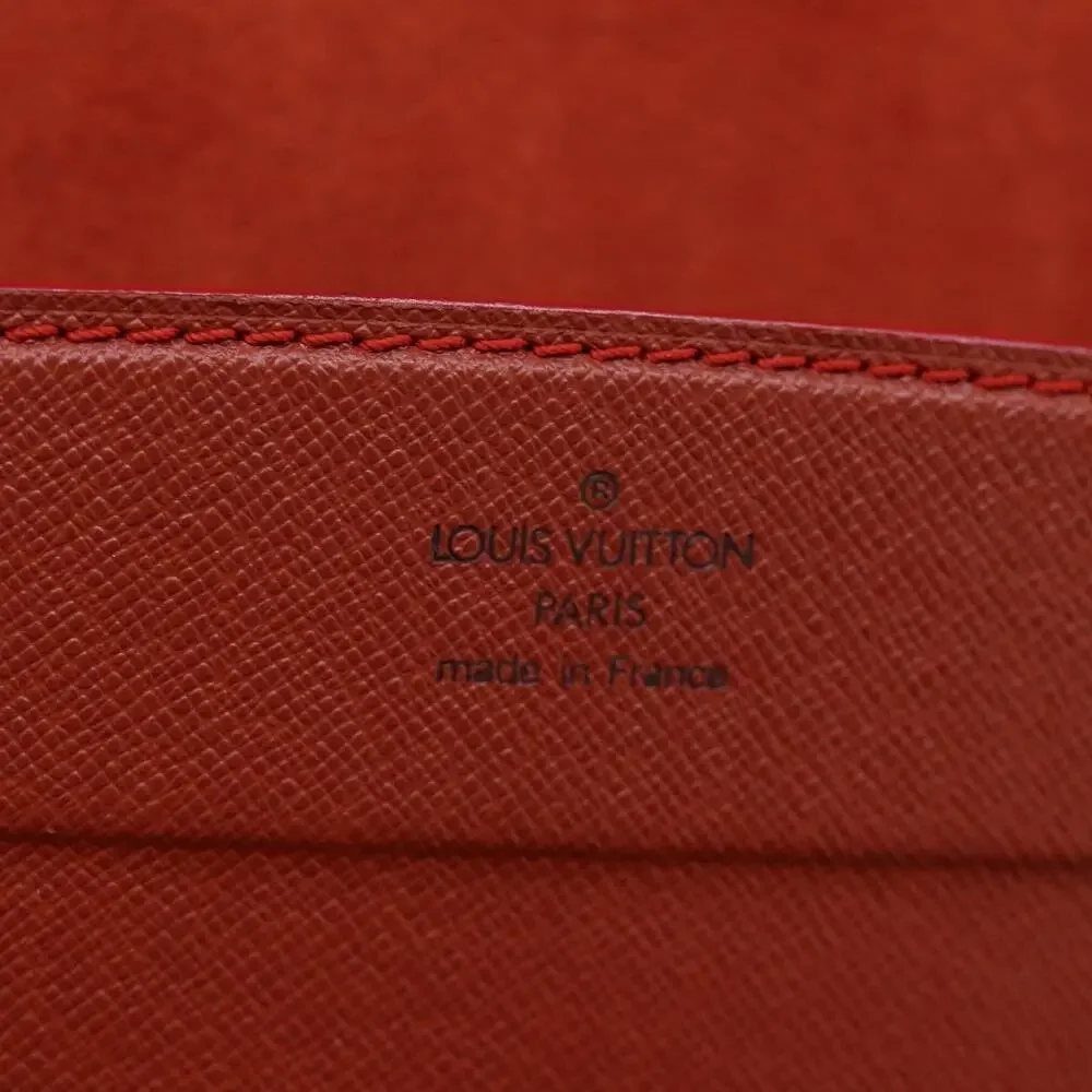 Louis Vuitton Damier Ebene Attache Case Handbag Brown